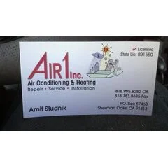 Air-1 Inc Air Conditioning And Heating