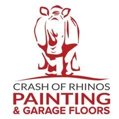Crash Of Rhinos Painting Llc